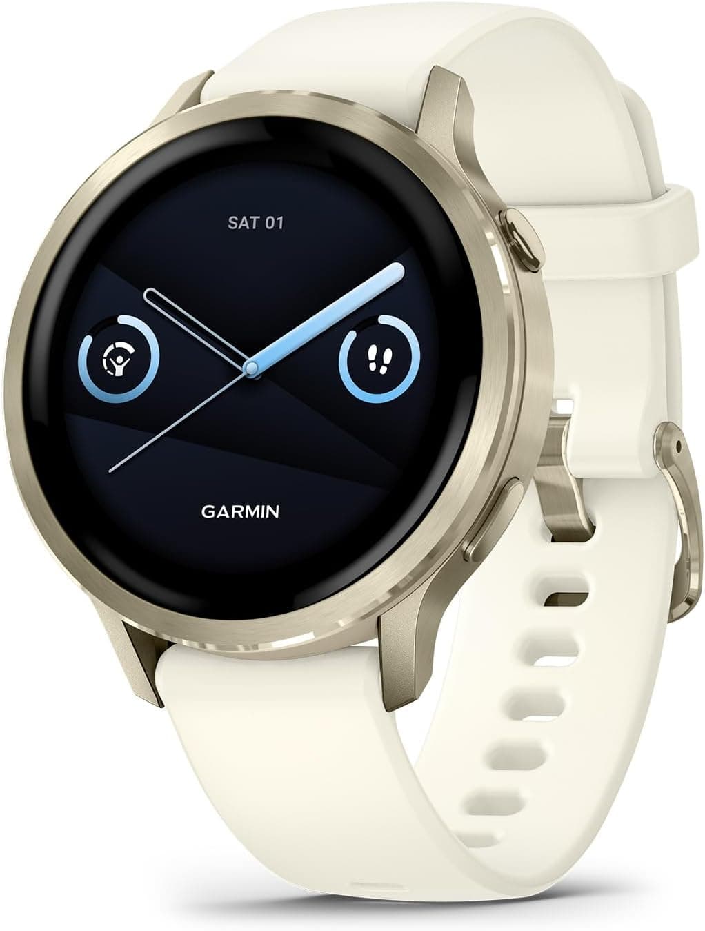 Garmin Venu 4 smartwatch with light band