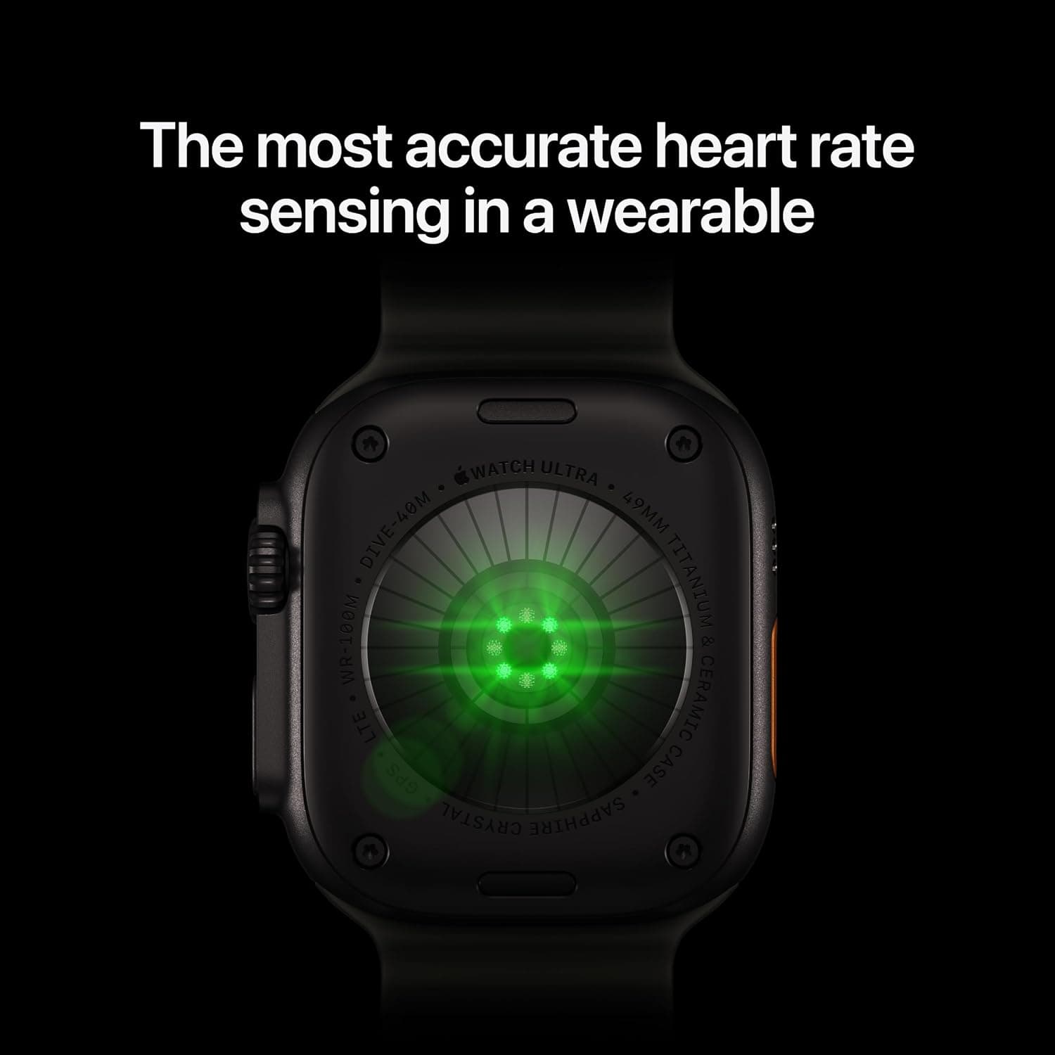 Apple Watch Ultra 4 rear heart rate sensor